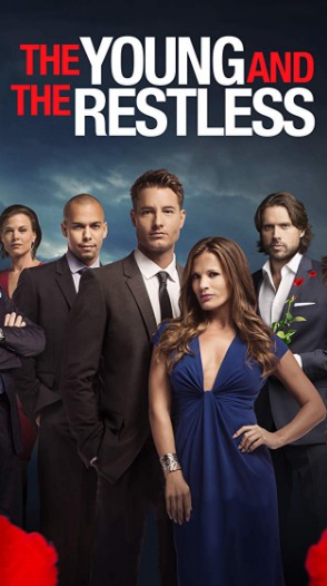 Michael Mealor in the cover of his movie The young and the restless